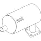 6C040-58404 MUFFLER Fits Kubota TRACTOR B1700 B1710 B2100 B2110 B2400 B2410 +++