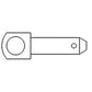 Drawbar Pin Fits B2100 B7300 6C040-65610 6C04065610