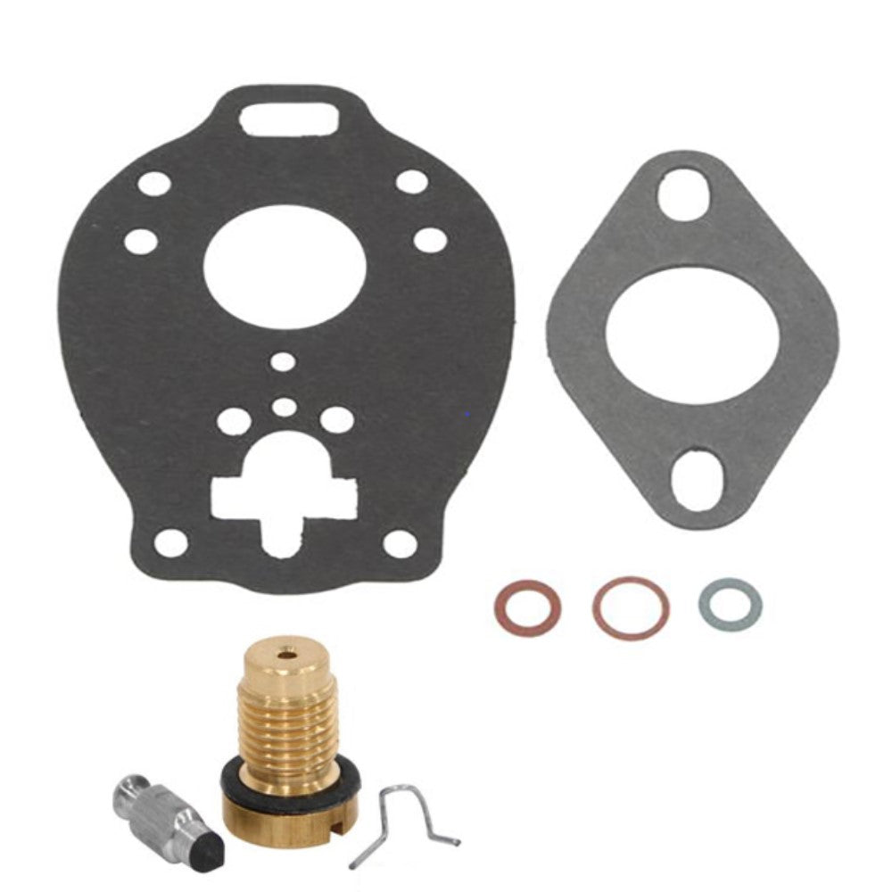 Carburetor Gasket Kit w/  Float Valve Fits Ford/New Holland Replaces 9N9502