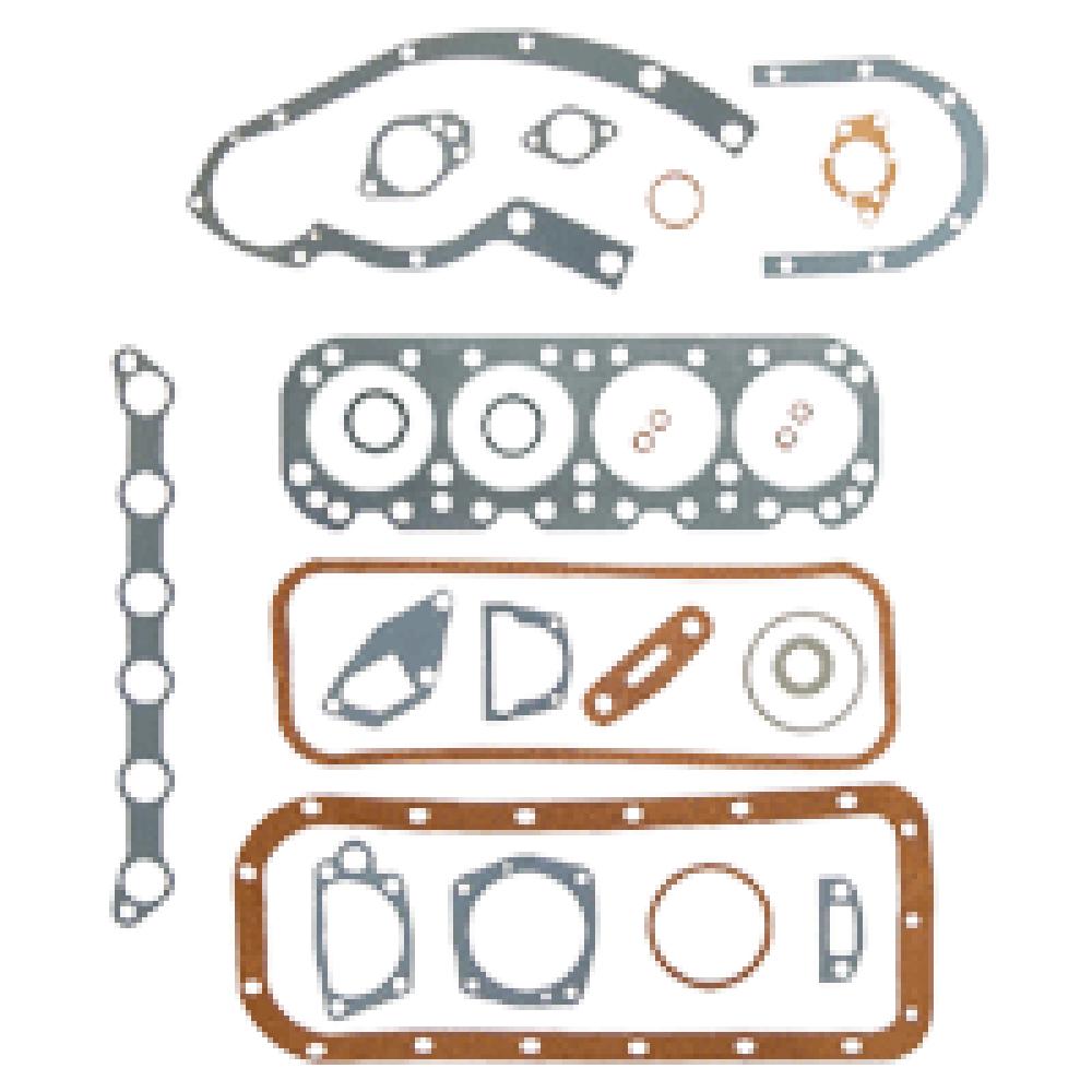 Fits Allis CHALMERS B C OVERHAUL GASKET SET