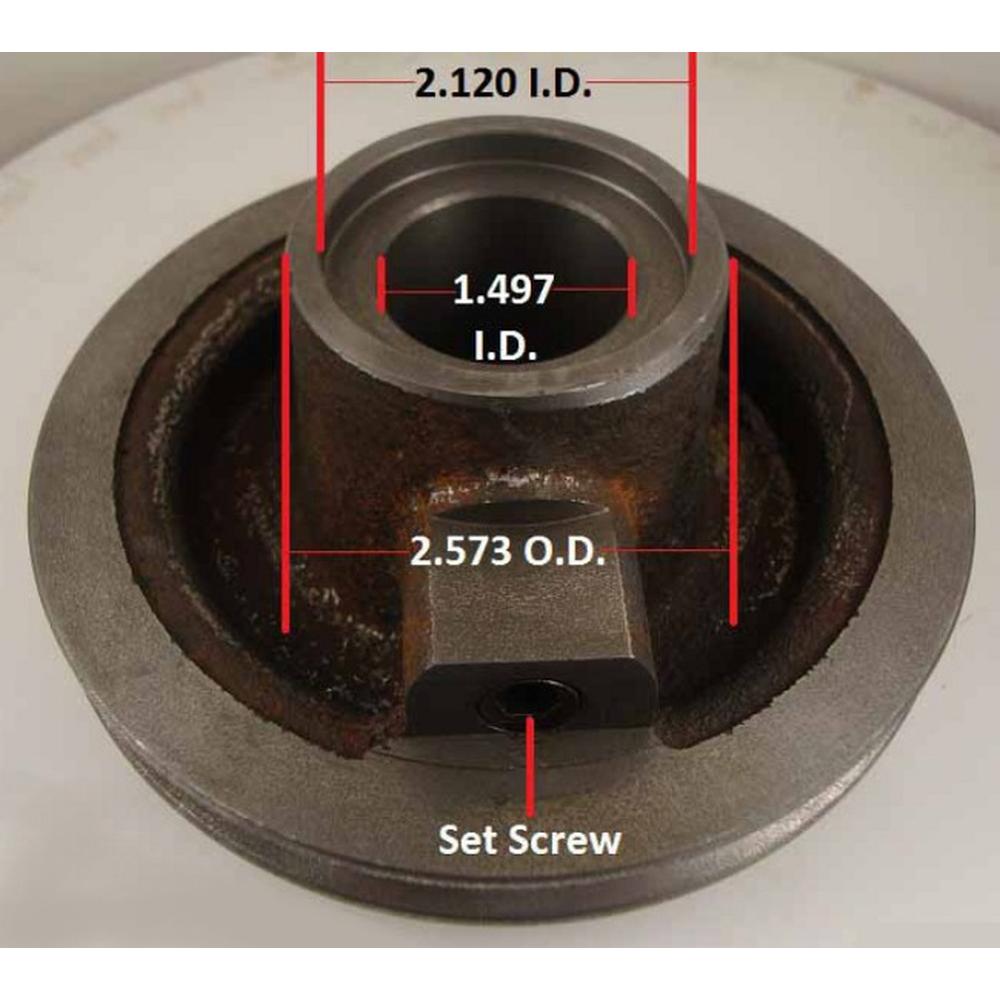 Crankshaft Pulley Fits Allis Chalmers WD45 WD 227395
