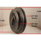 Crankshaft Pulley Fits Allis Chalmers WD45 WD 227395