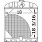 Radiator Fits Allis Chalmers Replaces 70228585