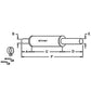 Muffler Fits Allis Chalmers 1.62" Inlet ID 1.75" Outlet OD 70229531