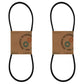 70229559 Set of 2 Fan Belts Fits Allis Chalmers AC Tractor Model D17