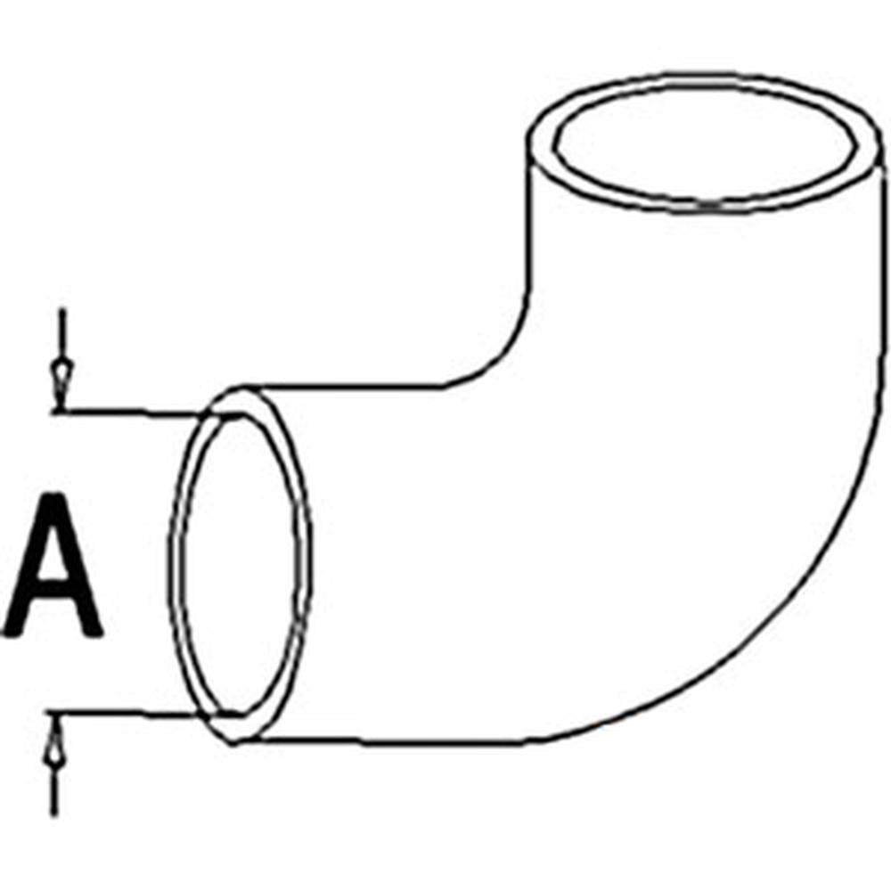 Radiator Hose - Upper Fits Allis Chalmers D10 D12 70231965