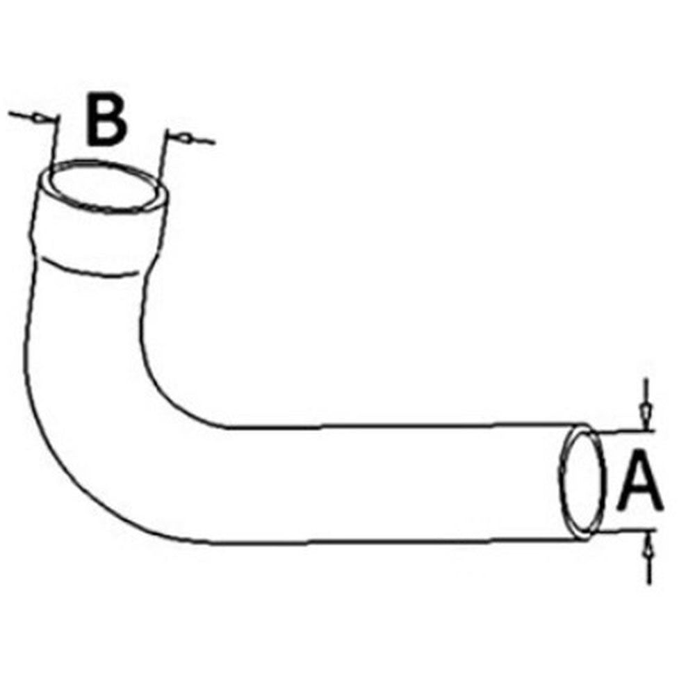 Radiator Hose - Lower Fits Allis Chalmers D17 D19 70235356
