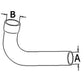 70235356 Lower Radiator Hose Fits Allis Chalmers D17 Diesel & D19 Gas