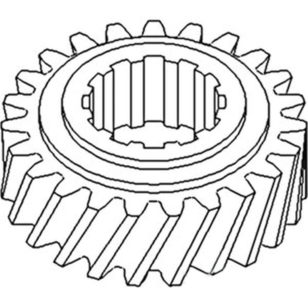 70246543 New Transmission Countershaft 3rd Gear Fits Allis Chalmers 180 185 190