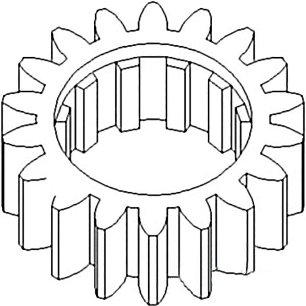 70246545V Tractor Reverse Countershaft Gear Fits Allis Chalmers 180 185 190 200
