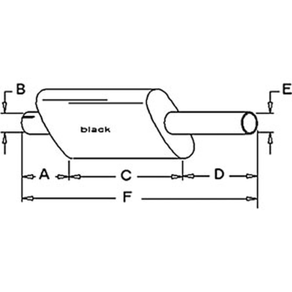 Muffler 70248883 Fits Allis Chalmers 180 185