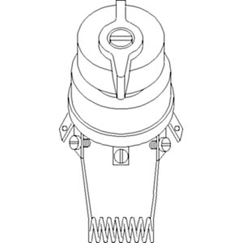 E-70249142V Light Switch Fits Allis Chalmers 6040, 220, 200, 190XT (s/n),+++