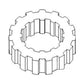 70257033 New 3rd & 4th Gear Collar Fits Allis Chalmers 185 190 190XT 190XTIII