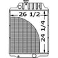 Radiator Fits 7000 70260432 A-70260432 A-70260432-A