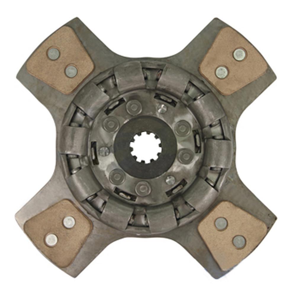 D247071 Clutch Disc - 12" - 4 Regular Pads for 6" Cast ID  Fits Allis-Chalmers