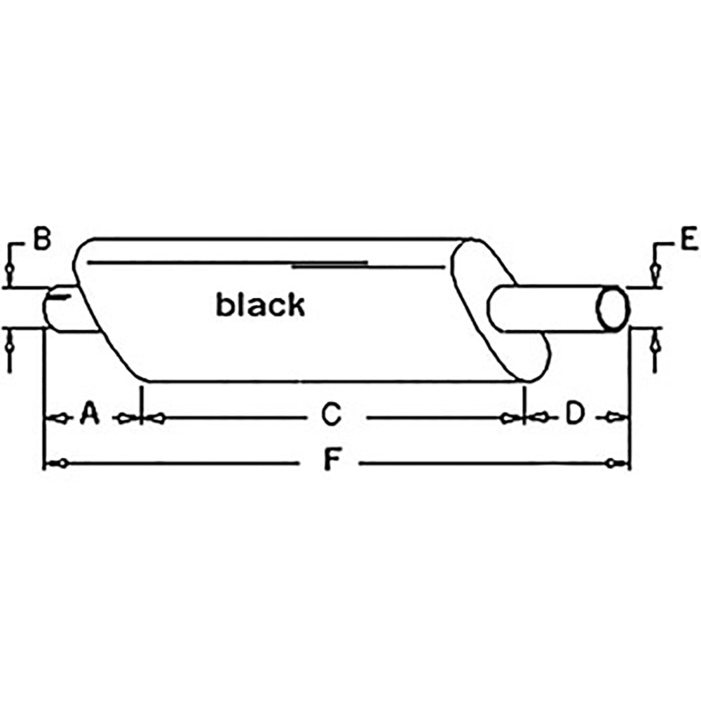 7000 7010 New Muffler 70261975 Fits Allis Chalmers 7020 7030 7040 7045 7050 7060