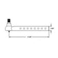 Tie Rod 70269353 Fits Allis Chalmers 7000 7010 7020 7030 7040