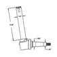 70270038 LH or RH Spindle Fits Allis Chalmers D15 D17 170 175 180 185 Tractor