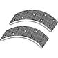 231633 70231633 Brake Lining Kit Fits Allis Chalmers (D17 to S/N 42000) WD WD45