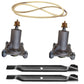 532138971 New Deck Rebuild Kit Fits Husqvarna 42" Decks Made with Aramid