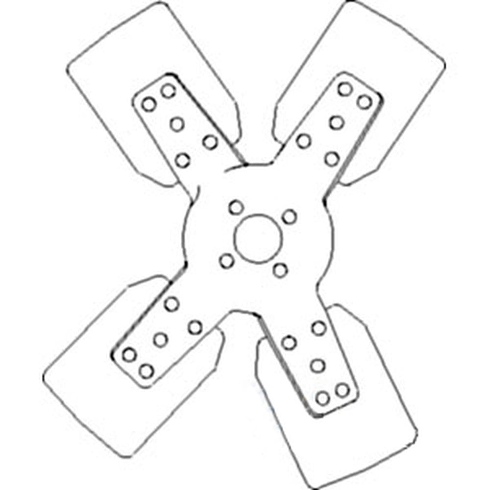 4 Blade Fan Fits 2300 354 364 384 B275 B414 706749R92 706749R92-A