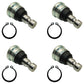 Qty 4: Front Suspension Ball Joint Fits Polaris Replaces 7081665