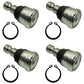 Qty 4: Front Suspension Ball Joint Fits Polaris Replaces 7081665