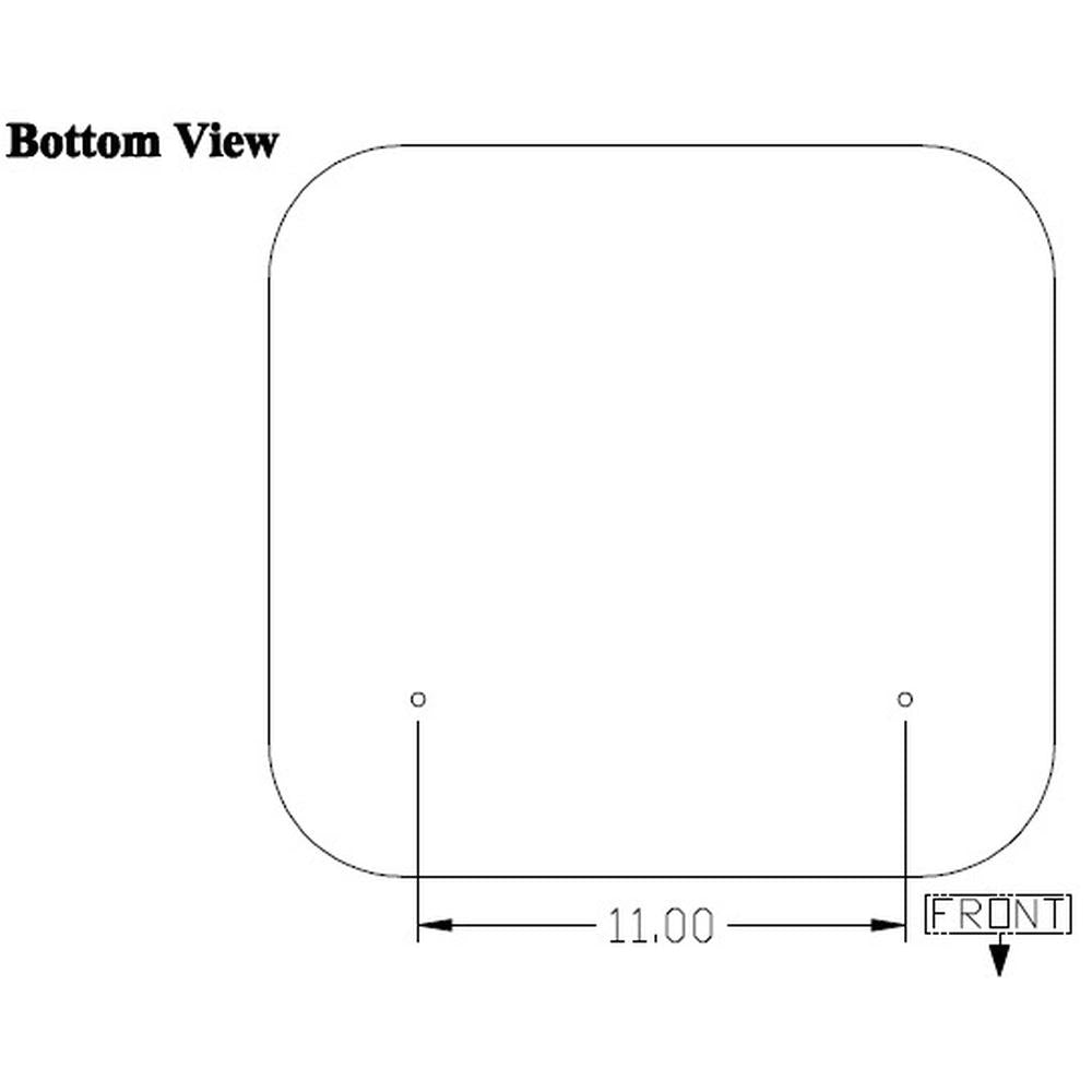 Cushion 3123336R1-1 Fits Case IH 4240 484 485 495 584 585 595 664 684 685 695