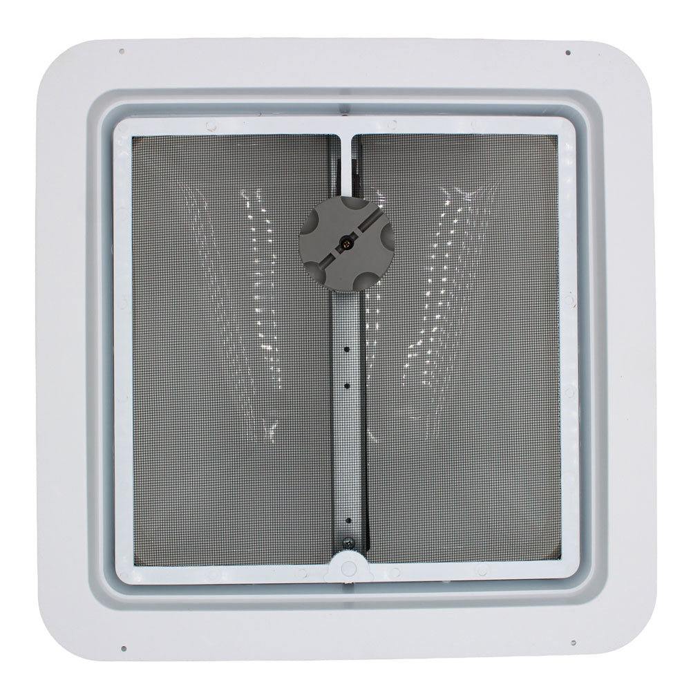 Universal Roof Vent Non-Powered with Exchange Lid - 14" White