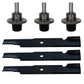 3-Spindles & Blades Kit Fits Universal Products Replaces 21871