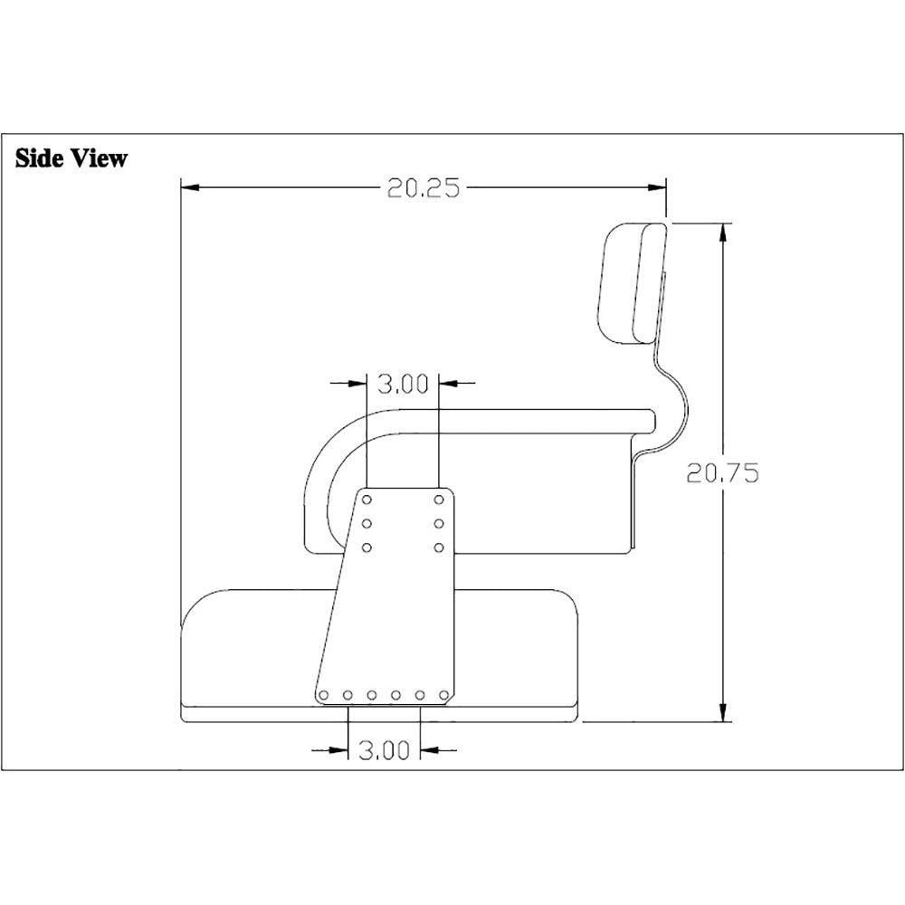 New Vinyl Seat Assembly Fits International Harvester Fits FARMALL 806 1256