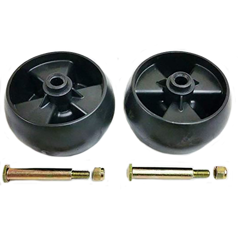 Deck Wheel and Bolt & Lock Nut Set Fits MTD Replaces 734-04155