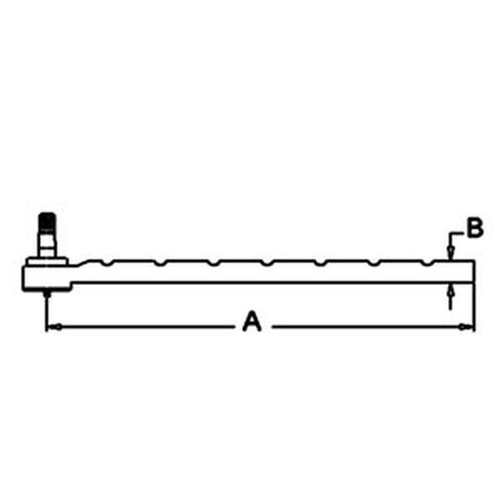 72090710 Tie Rod End Fits Allis Chalmers Fiat & Long 400 480 500 540 550