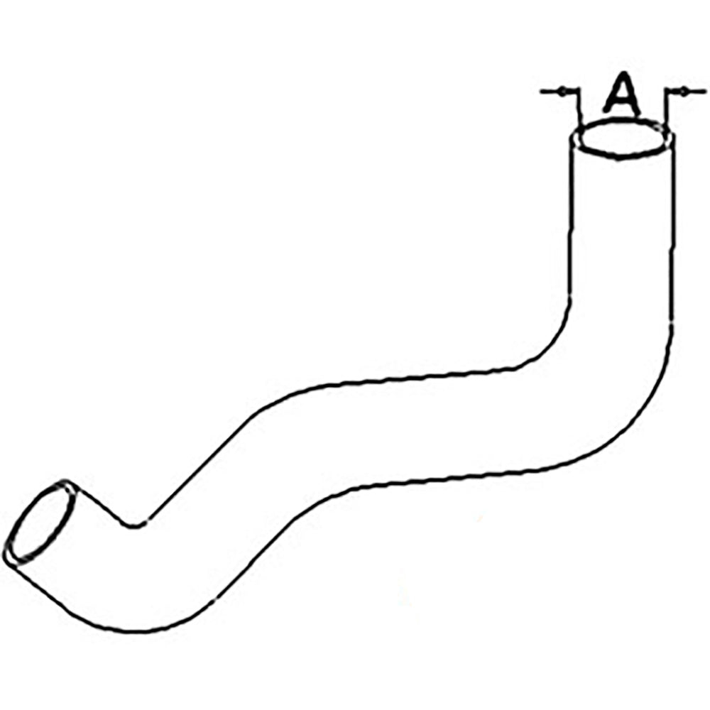 Lower Radiator Hose Fits Allis Chalmers Replaces 72100734