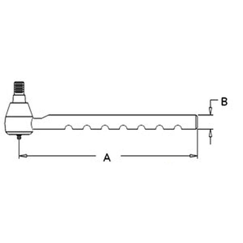 Tie Rod Fits Deutz Replaces 72161866
