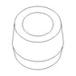 Reproduction Rubber Seat Shock Bushing Only Fits International 250416R1