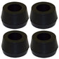 Qty 4: Rubber Seat Bushing Fits Allis Chalmers Replaces 222488