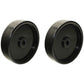 2PK Deck Wheel Fits Cub Cadet MTD Fits Troy Bilt 41434 734-0796 734-0973
