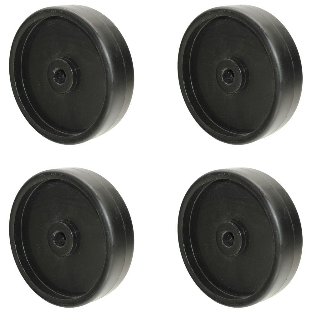 Qty 4: Deck Wheel Fits Craftsman Replaces SPM209370317