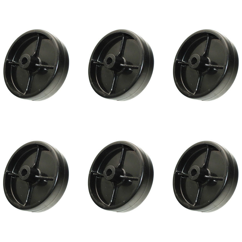 Qty 6: Deck Wheels  Fits Cub Cadet Replaces 41434