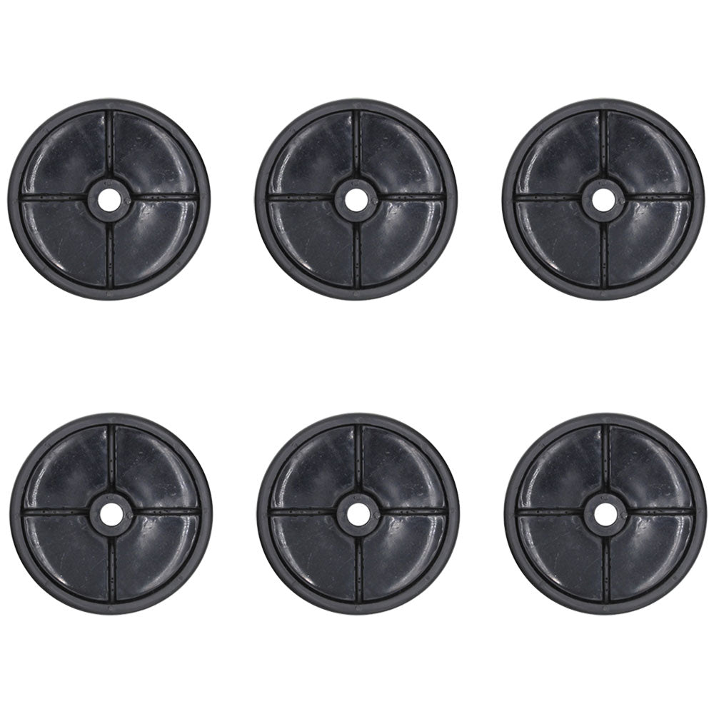 Qty 6: Deck Wheels  Fits Craftsman Replaces SPM209370317