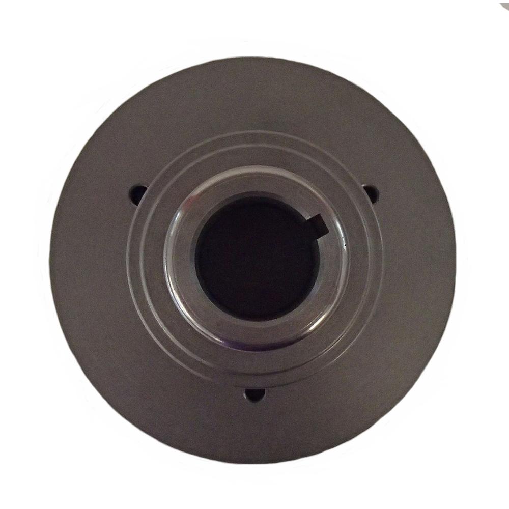 734628M1 PULLEY, CRANKSHAFT, 3 HOLE Fits Massey Ferguson