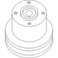 Water Pump Pulley Fits 165 175 180 255 265 6500 31145812 737636M1 737636M1-A