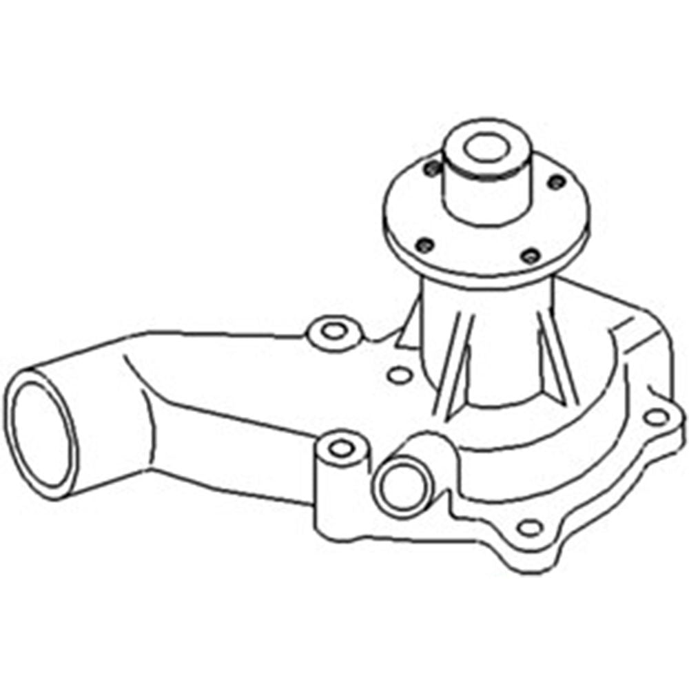Water Pump without Pulley Fits Gleaner Models 74007551 74007551-A