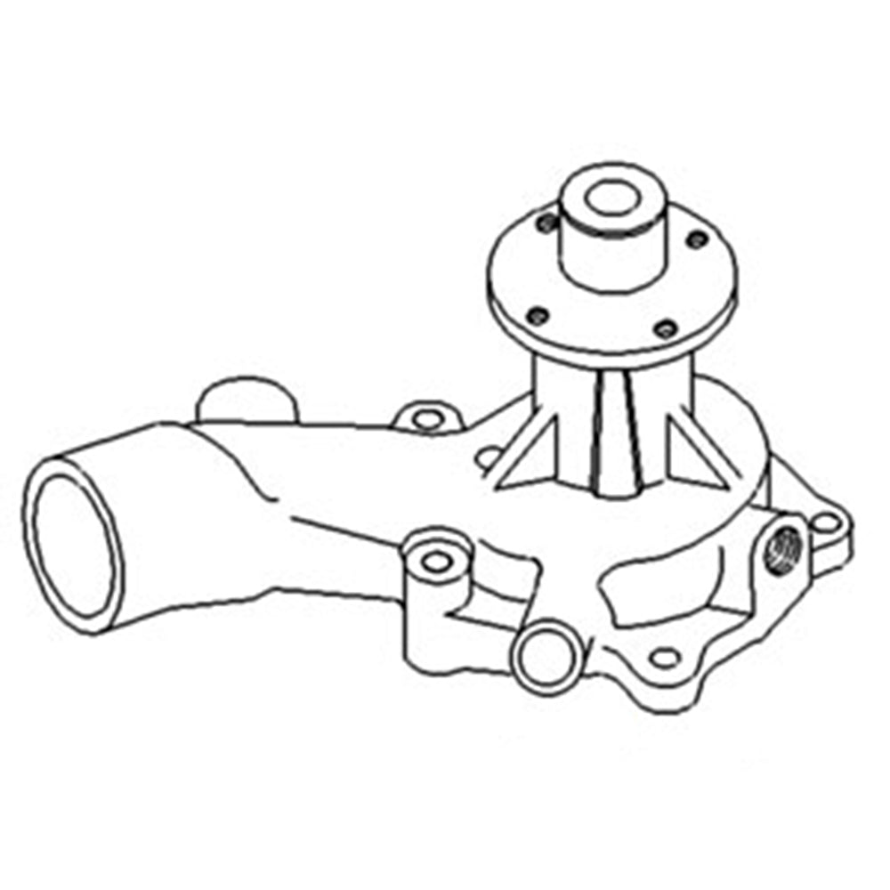 Water Pump fits Gleaner L M M2 L2 M3 L3 74007666-R