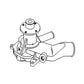 74062321 Water Pump Fits Allis Chalmers Tractor 7010 7020 8010 Combine L2 L3 M2