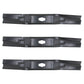 Three Mower Blades 742P05086-L Fits Cub Cadet 54" Cut Deck 14AQA3CM010