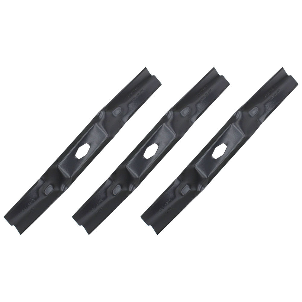 Qty 3: Mower Blade Fits MTD Replaces 490-110-Y194