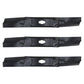 (3) New Mower Blades 17225 Fits MTD 742P05086-L Fits Cub Cadet 54" Diamond CH