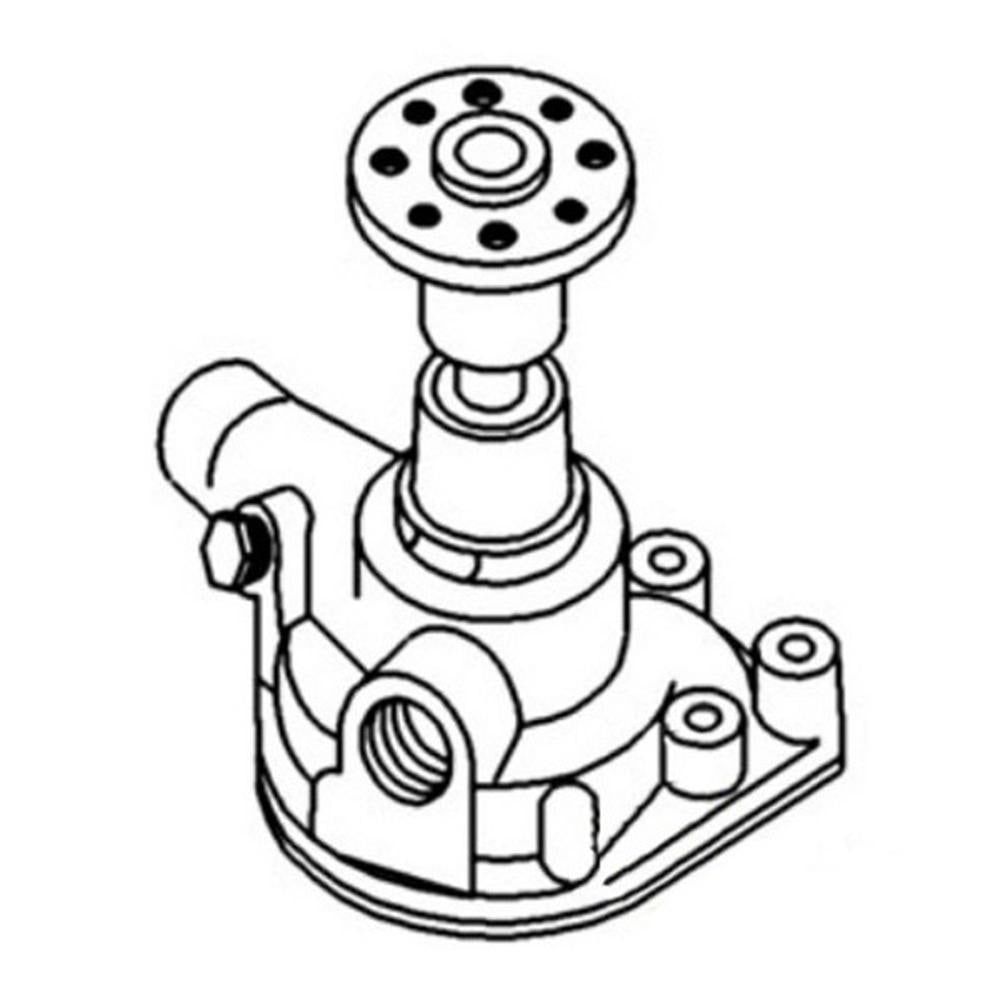 Water Pump Fits Allis Chalmers D17 D19 74517296 74516959 74517362 134680